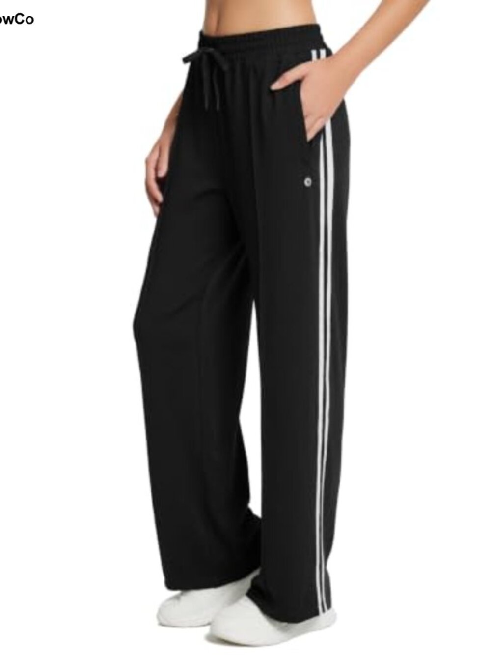 Women's Loose Fit Track Pants Straight Leg Jogging Sweatpants